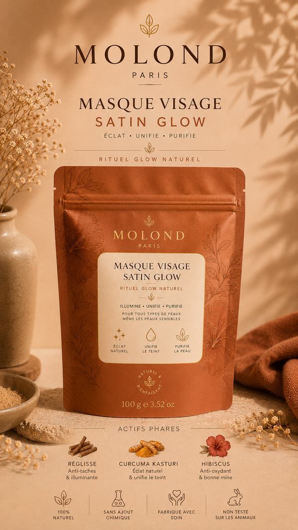 Masque Visage en Poudre – Satin Glow