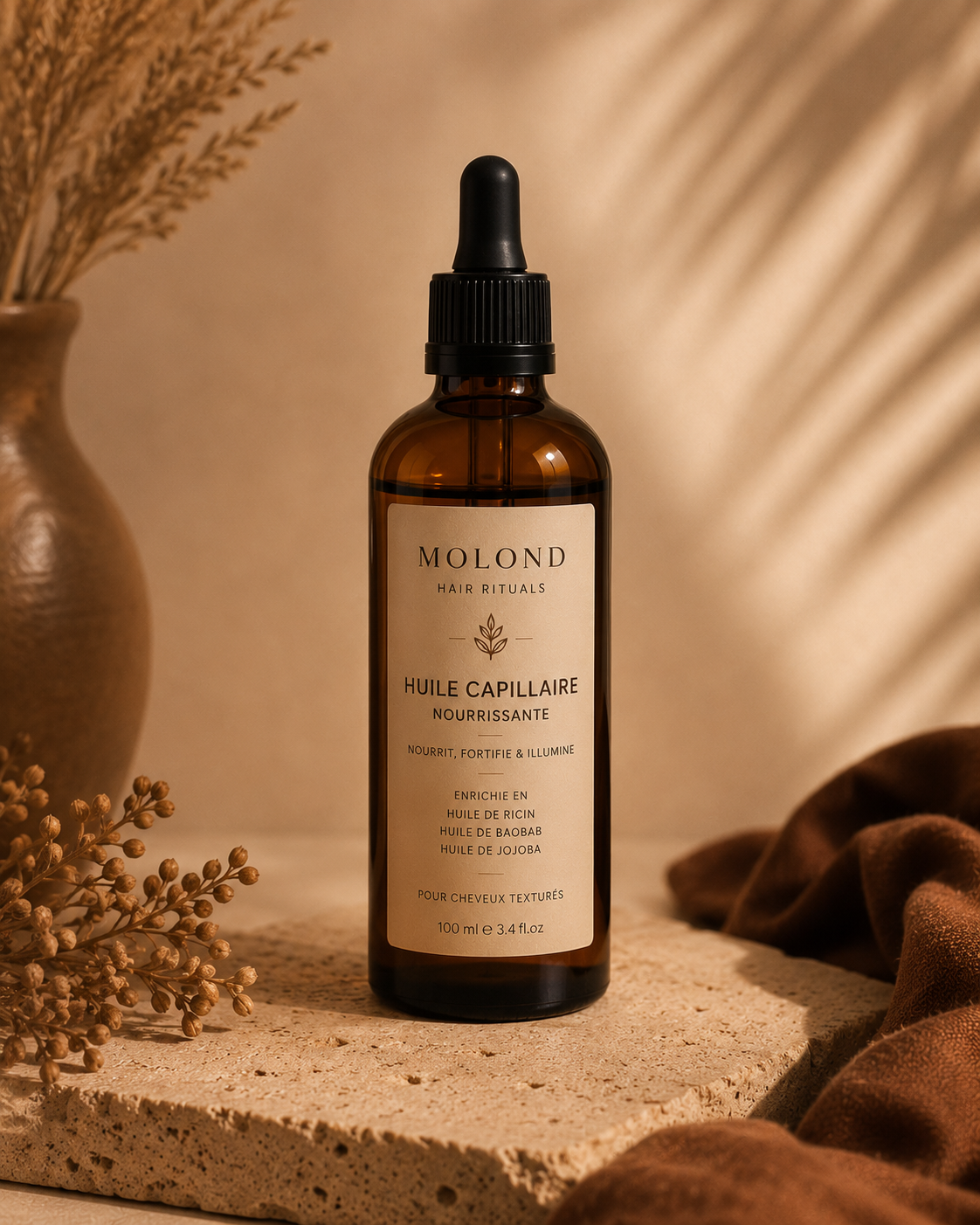 Huile Capillaire Nourrissante Satin Glow